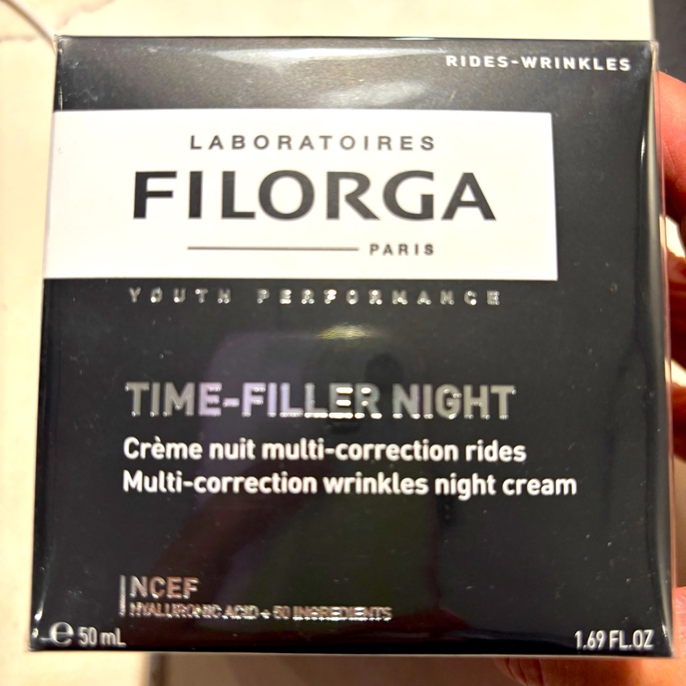 LABORATOIRE FILORGA 50 mls Time-Filler Night Cream Sealed NEW IN BOX